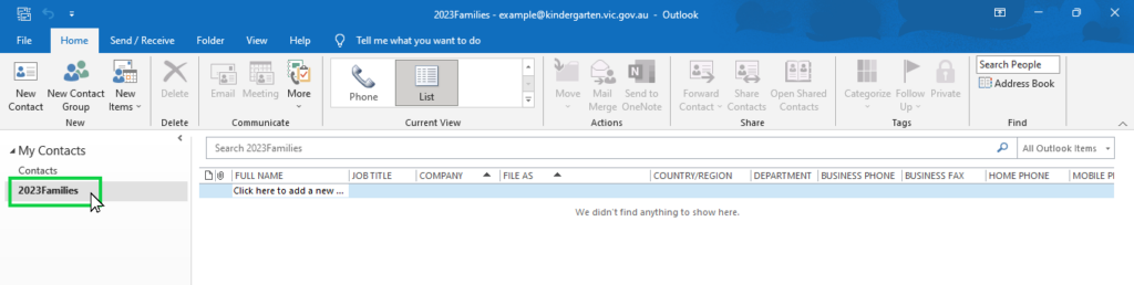 Tip – Create Outlook Contact Groups from an Excel spreadsheet (advanced ...