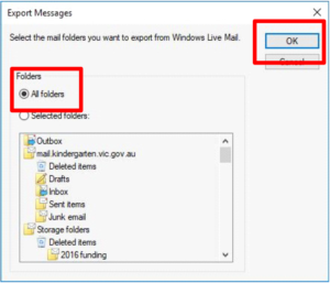 How To Migrate Emails From Windows Live Mail To Outlook – Kindergarten ...