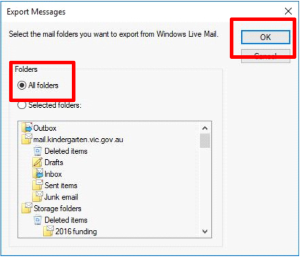 Migrate windows live mail to outlook 2007